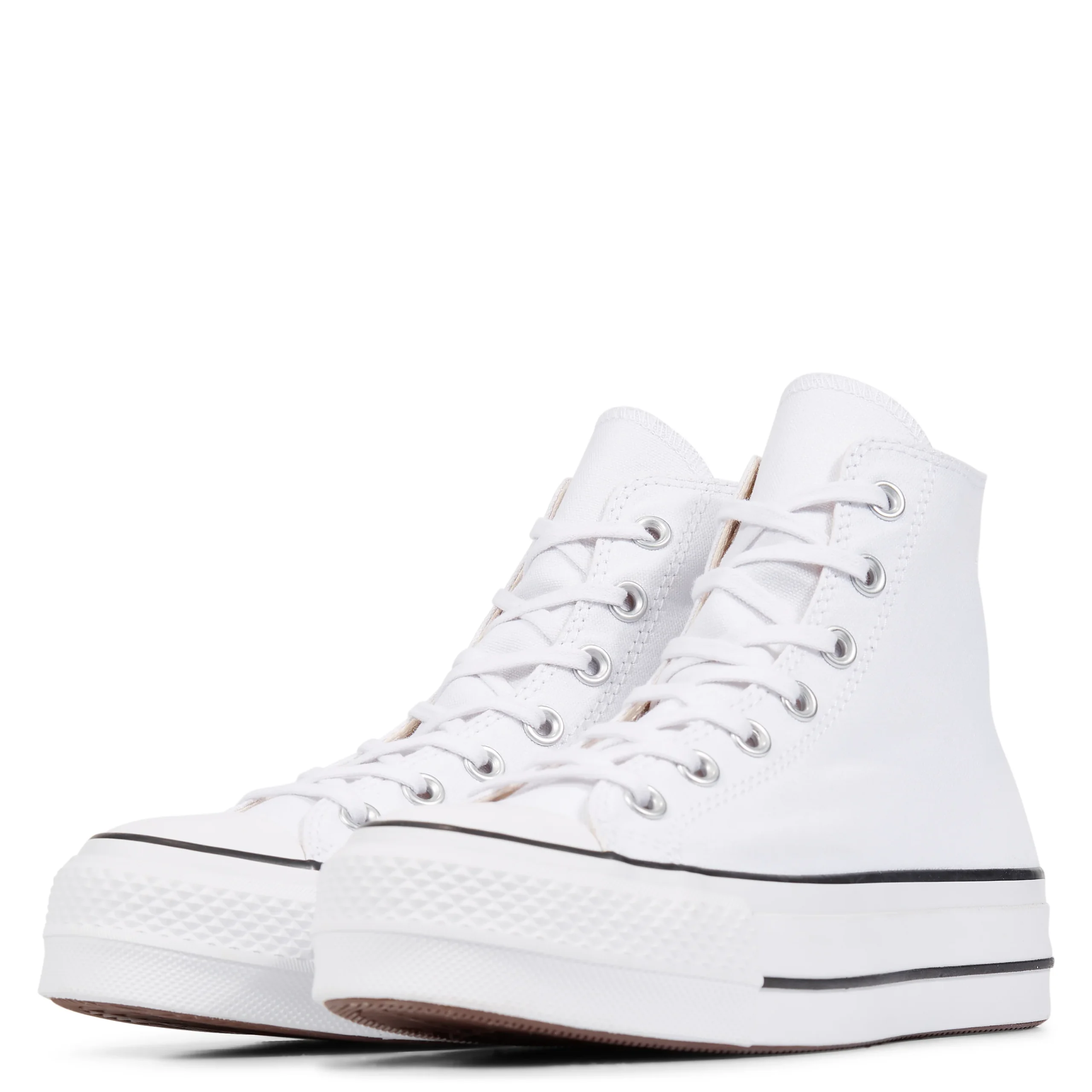 Converse Chuck Taylor All Star Platform Hi blanc – Image 5