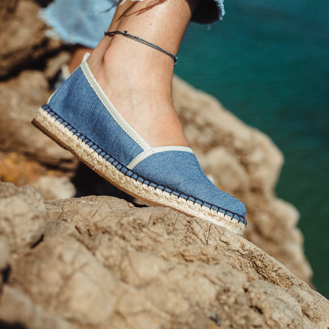 Women Espadrilles Denim – Image 2