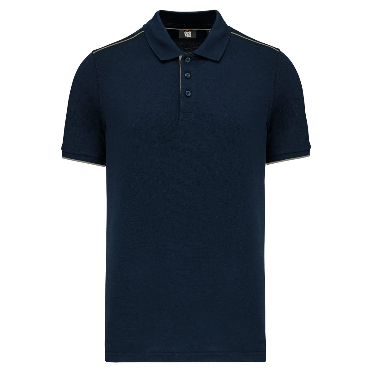 Polo brodé homme – WK270 DayToDay contrasté – Image 7