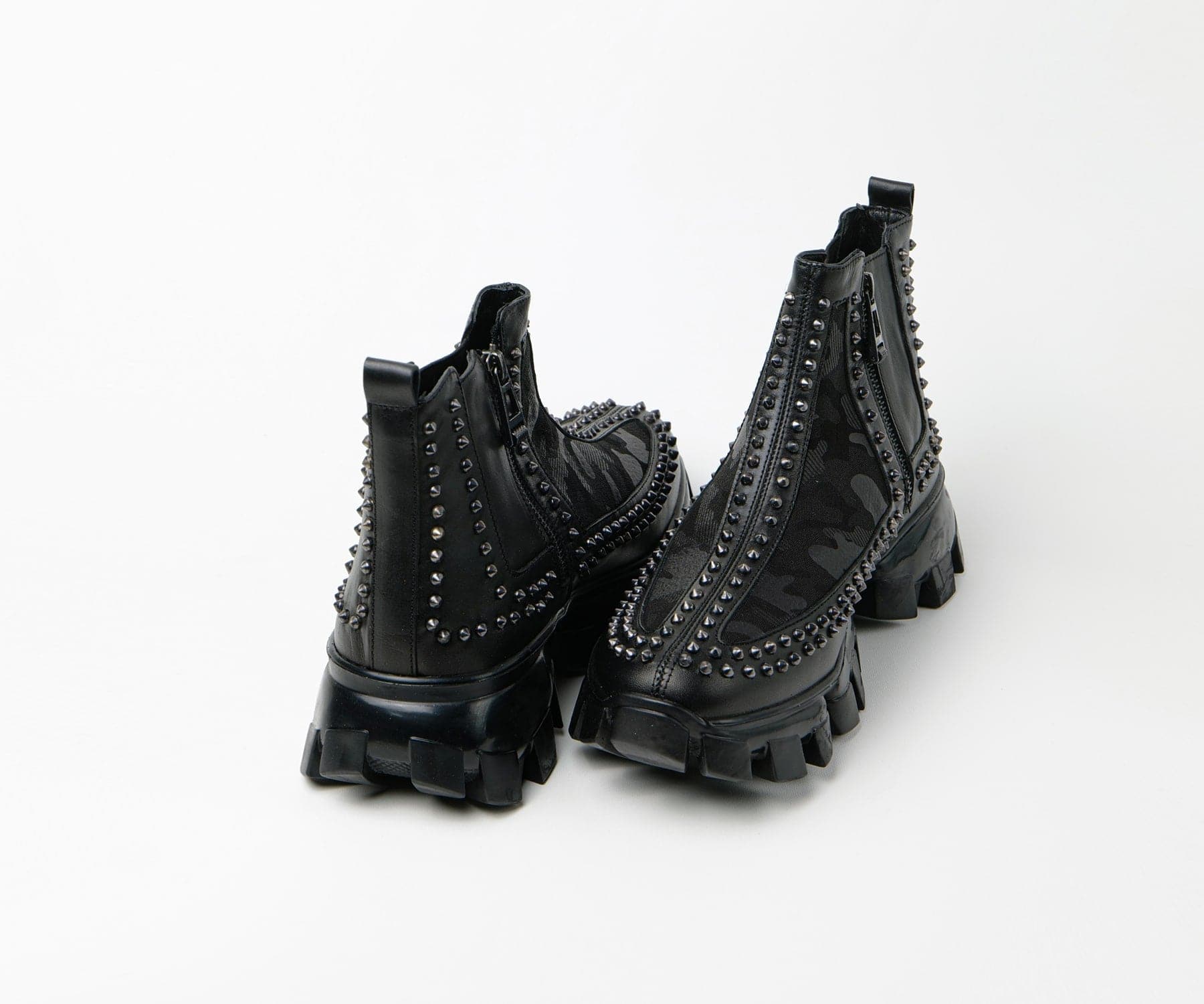 Sneakers montantes homme cuir noir - SUPERSTAR – Image 3